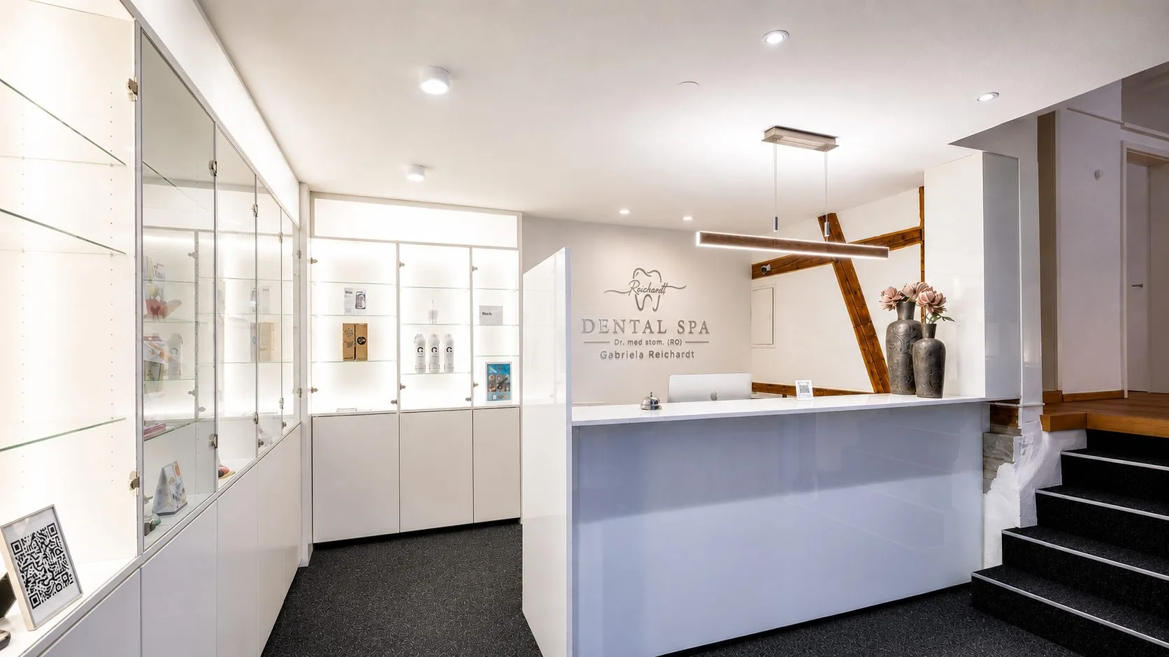 Empfang des Dental Spa Konstanz