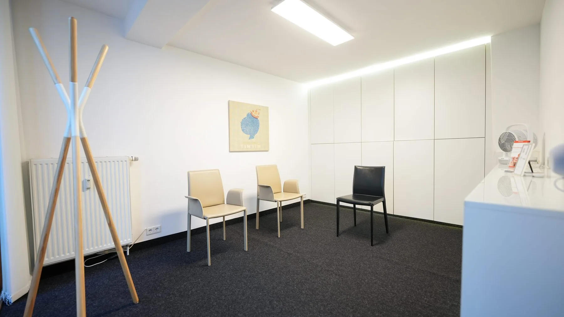 Das Wartezimmer im Dental Spa Konstanz